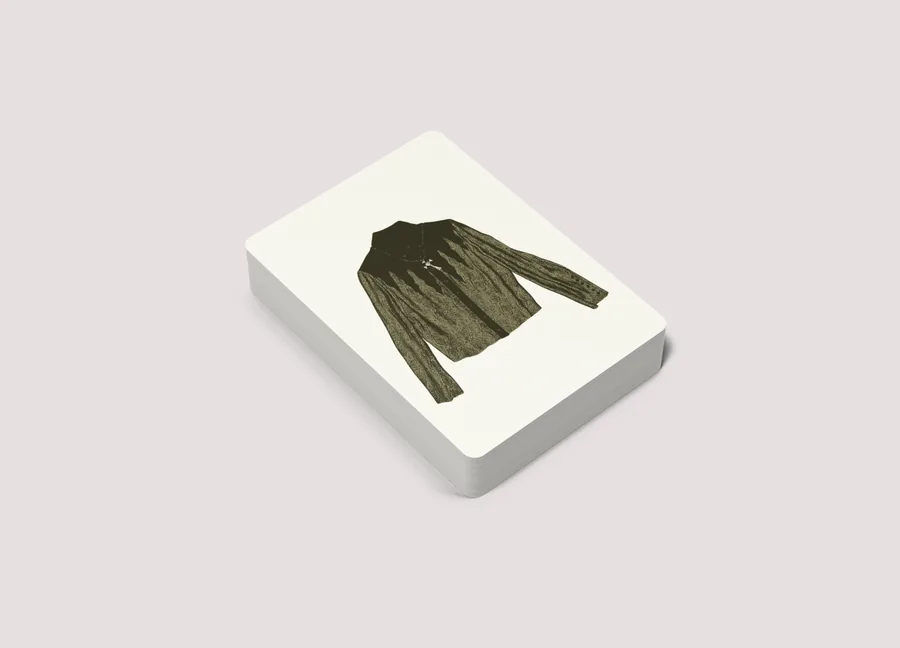 OUTFIT — sweater card on deck